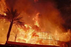 كارثة في مصر: حريق يلتهم استوديو الأهرام الشهير بعد 80 عامًا من تأسيسه